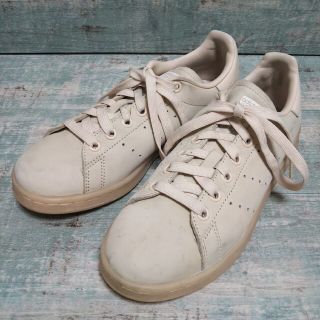 アディダス(adidas)の美品   スタンスミス  emmi   コラボ   ベージュ  adidas(スニーカー)