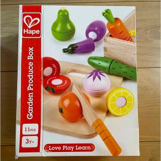 トイザラス(トイザらス)のHAPE ハペ お野菜 果物 おままごと 木製 子供(知育玩具)