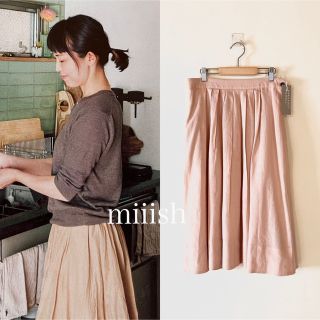 再×14入荷 新品タグ付 マーガレットハウエル フレンチリネン100% 桜