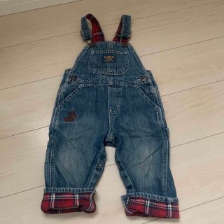 オシュコシュ(OshKosh)のオシュコシュのオーバオール　80(パンツ)