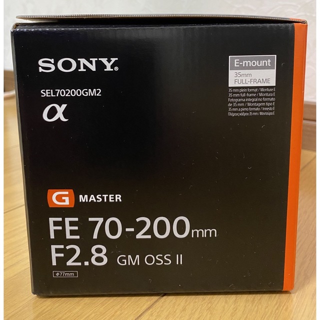 SONY(ソニー)のSEL70200GM2 SONY FE70-200mm F2.8 OSS II スマホ/家電/カメラのカメラ(レンズ(ズーム))の商品写真