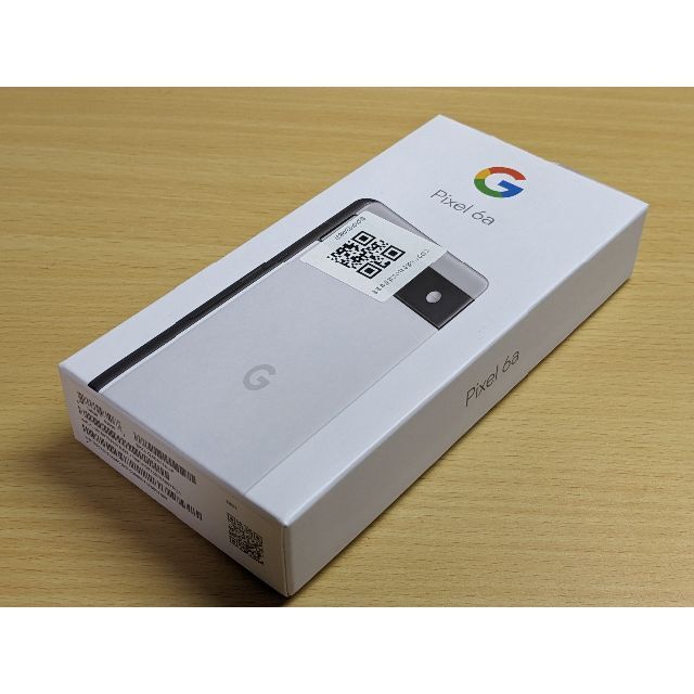 開封のみほぼ新品】AU Google Pixel 6a チョーク SIMフリー | www