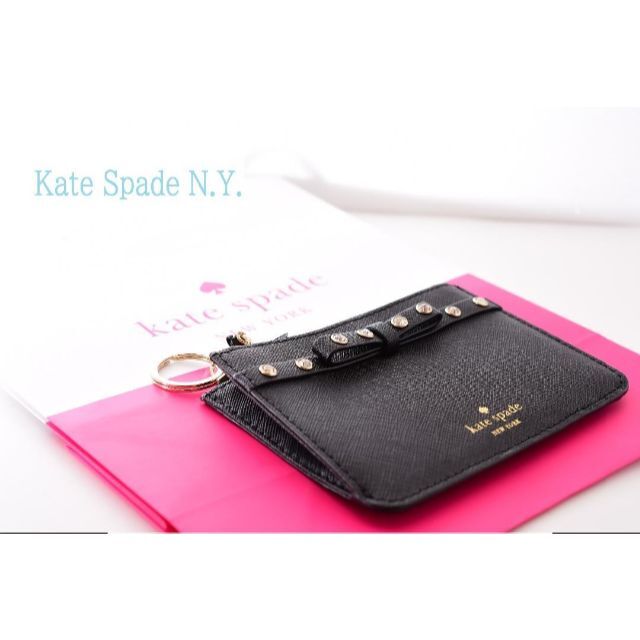 kate spade new york - ケイトスペード 新品♡宝石 リボン 革 コイン