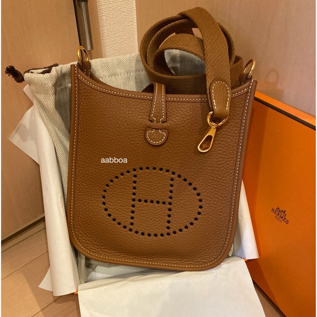 専用　新品未使用 HERMES ???? エルメス エブリン ミニ TPM チャイ