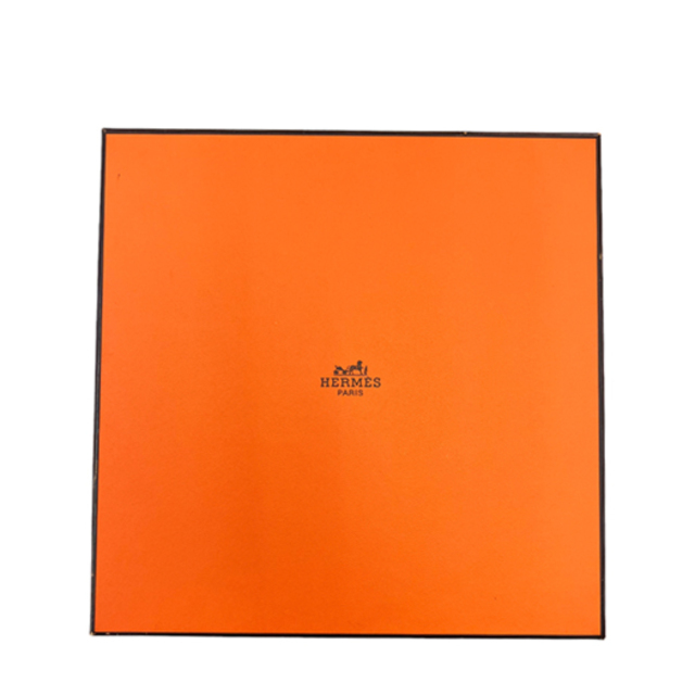 エルメス スカーフケース オレンジ シルク 収納ケース 限定品 レア HERMES 横浜BLANC