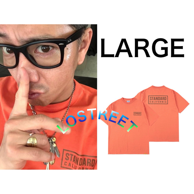 【木村拓哉着用】 SD Heavyweight Box Logo Tシャツ L