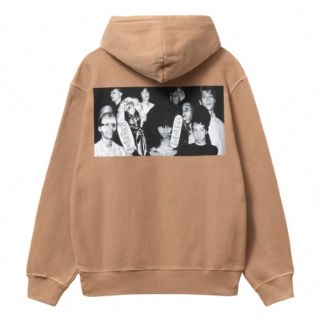 Stussy MARTINE ROSE COLLAGE HOODIE XL 茶(パーカー)