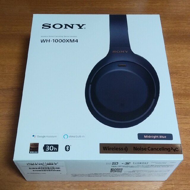 SONY ワイヤレスヘッドホン WH-1000XM4 LM ミッドナイトブルー