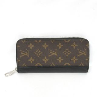 ルイヴィトン(LOUIS VUITTON)のルイ・ヴィトン　LOUIS VUITTON  モノグラム マカサー ジッピーウォレット ヴェルティカル  長財布  M60109 イニシャル入り Ot954901　中古(長財布)