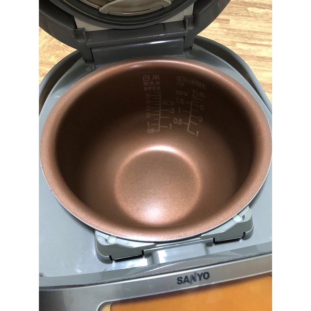 SANYO - SANYO 圧力 IH ジャー炊飯器 ECJ-MD10J8 5合炊きの通販 SANYO - SANYO 圧力 IH ジャー炊飯器 ECJ-MD10J8 5合炊きの通販