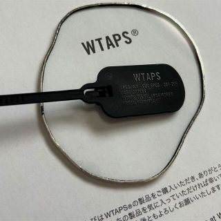 ダブルタップス(W)taps)のWTAPS DOG TAG / TIE WRAP ドッグタグ　バラ売り(その他)