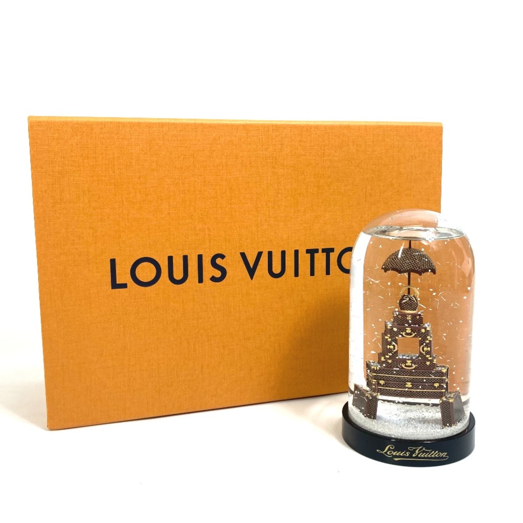 LOUIS VUITTON(ルイヴィトン)のルイヴィトン LOUIS VUITTON モノグラム トランクタワー エッフェル塔 N99229  バッグ ノエ アンブレラ インテリア オブジェ スノードーム ガラス ブラウン エンタメ/ホビーの美術品/アンティーク(彫刻/オブジェ)の商品写真