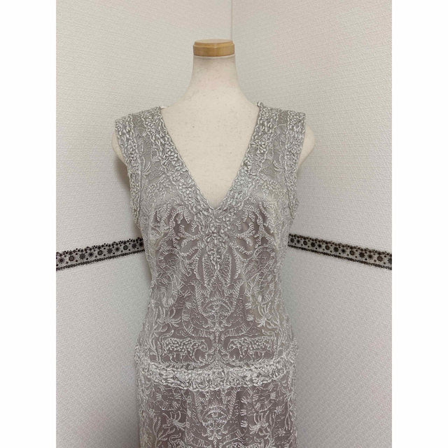 TADASHI SHOJI(タダシショウジ)の新品 8 Tadashi Shoji タダシショージ GN34288N レディースのワンピース(ロングワンピース/マキシワンピース)の商品写真