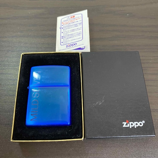 ZIPPO(ジッポー)の【美品】The BLUE Zippo  懸賞　非売品　タバコグッズ メンズのファッション小物(タバコグッズ)の商品写真