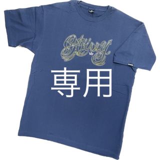 ステューシー(STUSSY)の【STUSSY】90s old stussy テンダーロインTシャツ 紺 L(Tシャツ/カットソー(半袖/袖なし))