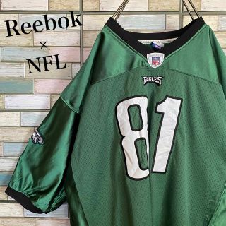 リーボック(Reebok)のリーボック×NFL フィラデルフィア　イーグルス　ゲームシャツ(Tシャツ/カットソー(半袖/袖なし))