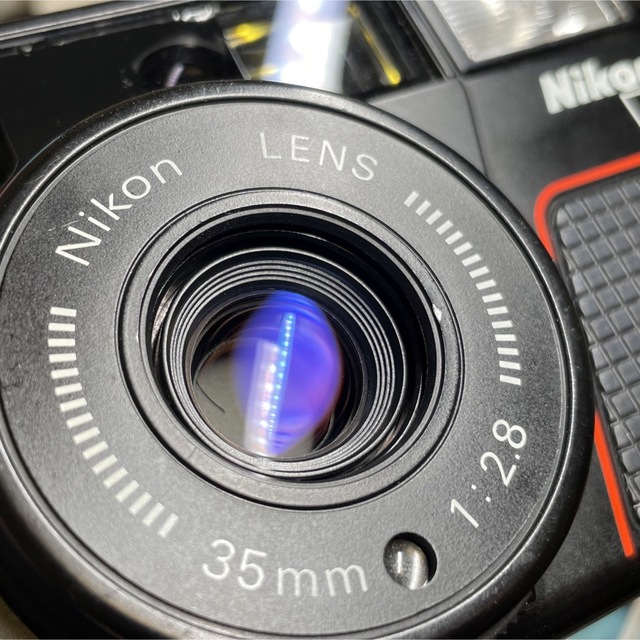 完動美品 Nikon L35AF2 AF 35mm F2.8 ピカイチ-