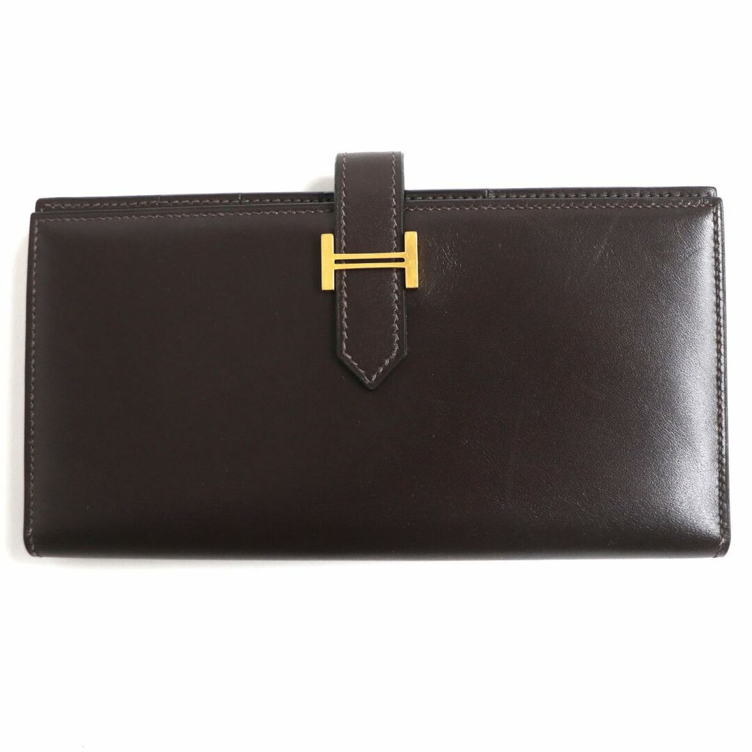 財布 良品▽HERMES エルメス ベアンスフレ ヴォ―スイフト レザー