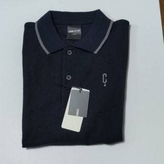 コムサイズム(COMME CA ISM)の【新品】COMME CAコムサイズム☆男の子半袖ポロシャツ☆ 130ネイビー(Tシャツ/カットソー)