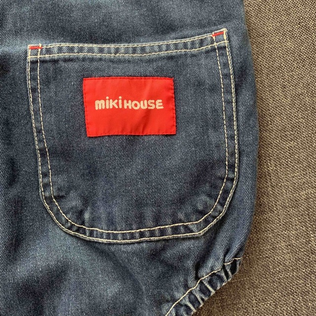 mikihouse(ミキハウス)のなな様専用⭐︎ミキハウス　ダルマオール  レトロ　ロンパース　サロペット キッズ/ベビー/マタニティのベビー服(~85cm)(ロンパース)の商品写真