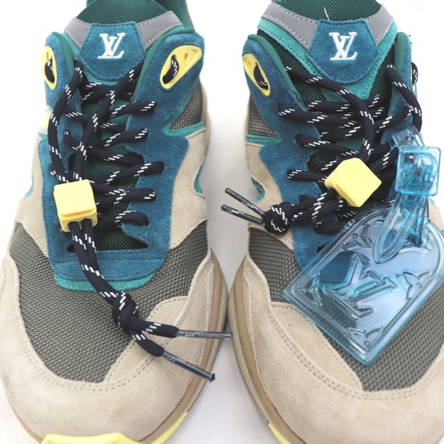 ルイ・ヴィトン 20SS LVトレイル・ライン ローカット スニーカー メンズ マルチ 8 モノグラム スエード切替 LOUIS VUITTON