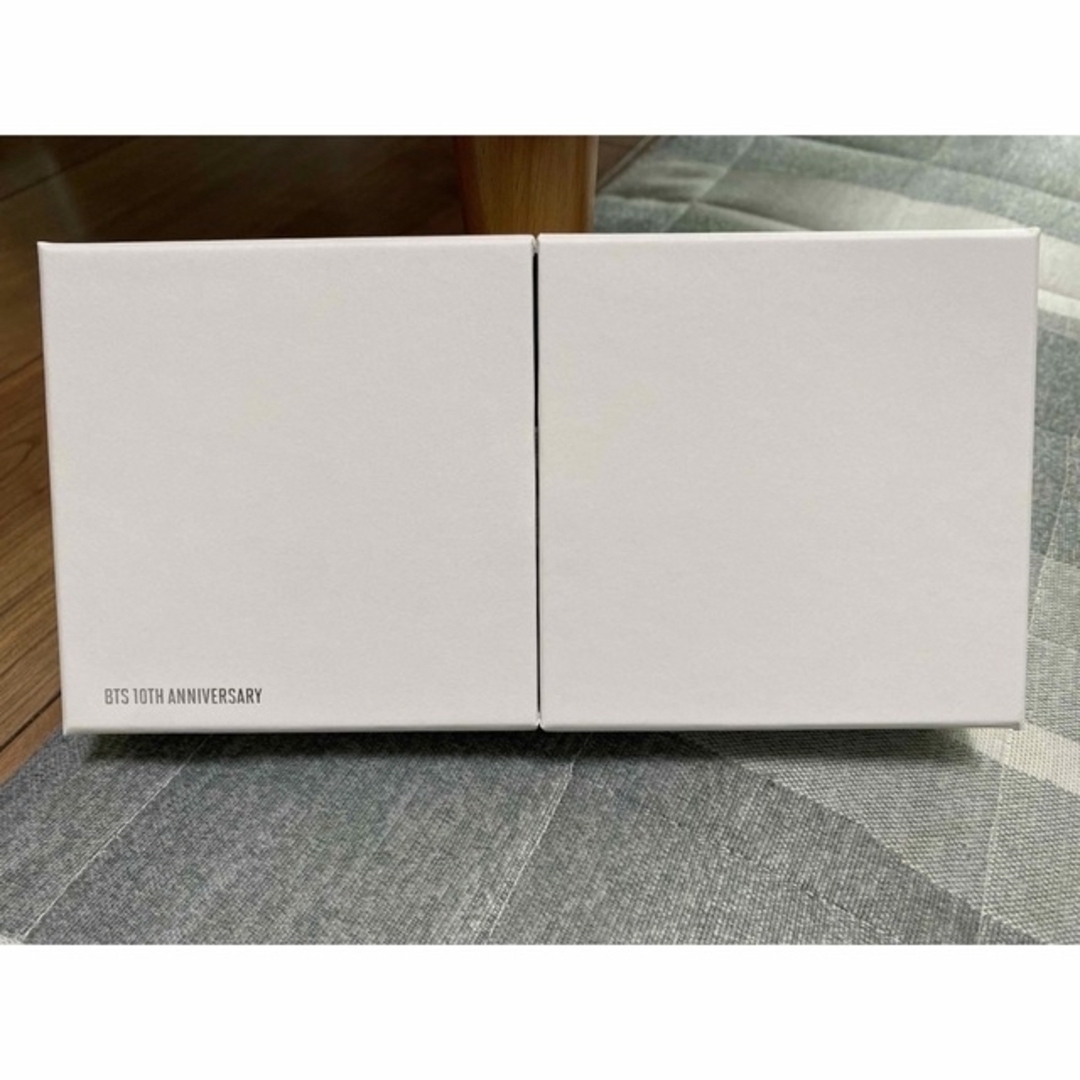 公式、新品、未使用、BTS 10周年 記念 メタル (シルバー 1/2オンス)