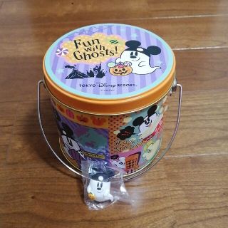 ディズニー(Disney)の【缶のみ】ディズニー　ハロウィン　お菓子缶(その他)