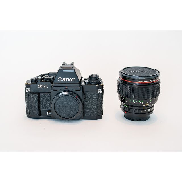 Canon キャノンNew  F1 とレンズFD85㎜ F1.2Lのセット