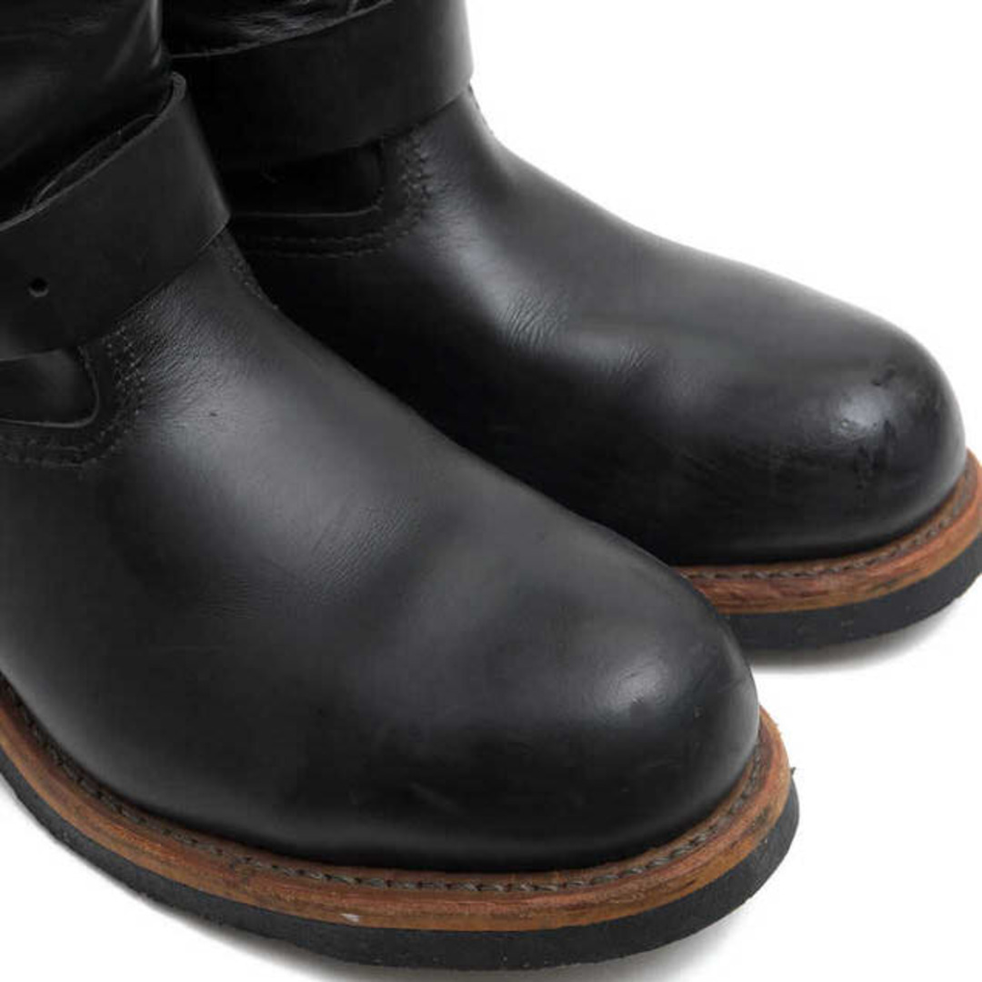 レッドウィング／RED WING エンジニアブーツ シューズ 靴 メンズ 男性 男性用レザー 革 本革 ブラック 黒  2268 11inch ENGINEER STEEL TOE スチールトゥ 定番 グッドイヤーウェルト製法