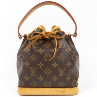 極美品✨LOUIS VUITTON ミニノエ モノグラム レザー ブラウン