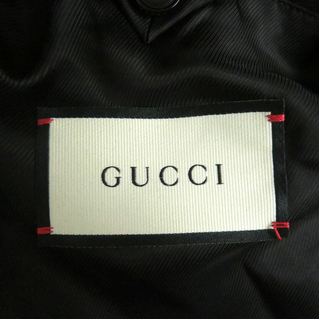 Gucci - 極美品□GUCCI/グッチ 598731 ロゴワッペン ウール スタジャン
