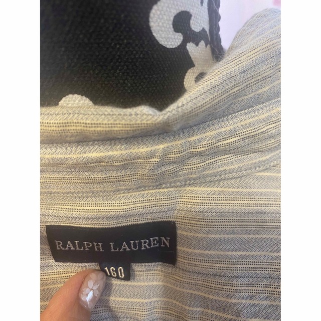 POLO RALPH LAUREN(ポロラルフローレン)のラルフローレン　１６０センチ　シャツ キッズ/ベビー/マタニティのキッズ服女の子用(90cm~)(Tシャツ/カットソー)の商品写真