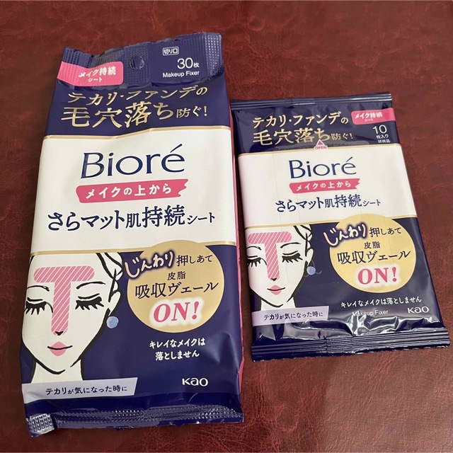 Biore(ビオレ)のBiore 花王 ビオレ メイクの上から さらマット肌持続シート コスメ/美容のスキンケア/基礎化粧品(化粧水/ローション)の商品写真