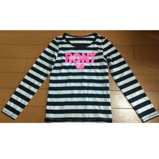 ロニィ(RONI)の110サイズ Sサイズ ロニィ ロンT ボーダー(Tシャツ/カットソー)