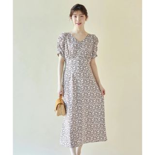 トッコクローゼット(TOCCO closet)の【美品】トッコクローゼット ロング フラワー ワンピース(ロングワンピース/マキシワンピース)