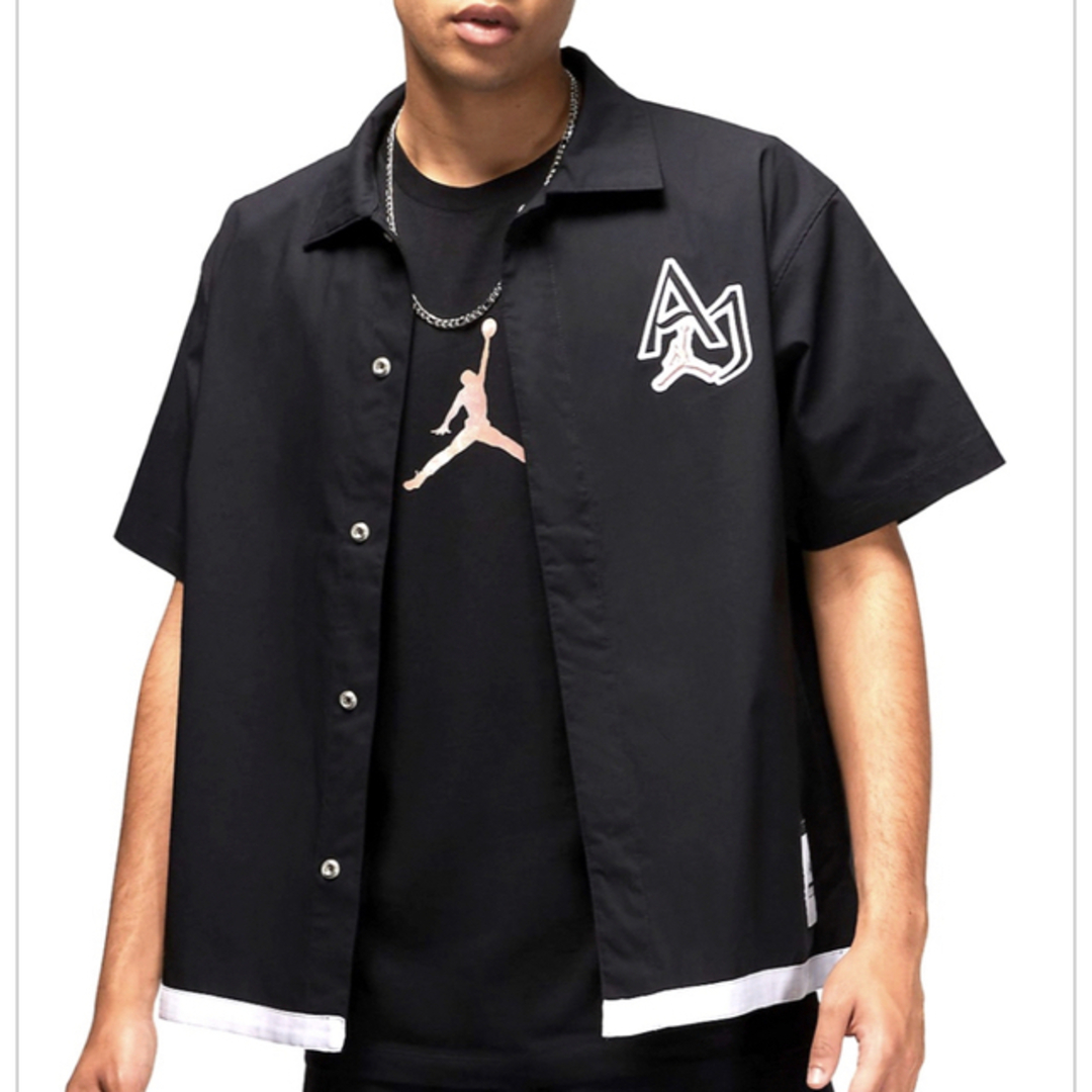 NIKE(ナイキ)のAIRJORDAN ベースボールシャツ　ナイキ　ウィメンズ ポロシャツ　メンズ　 メンズのトップス(ポロシャツ)の商品写真