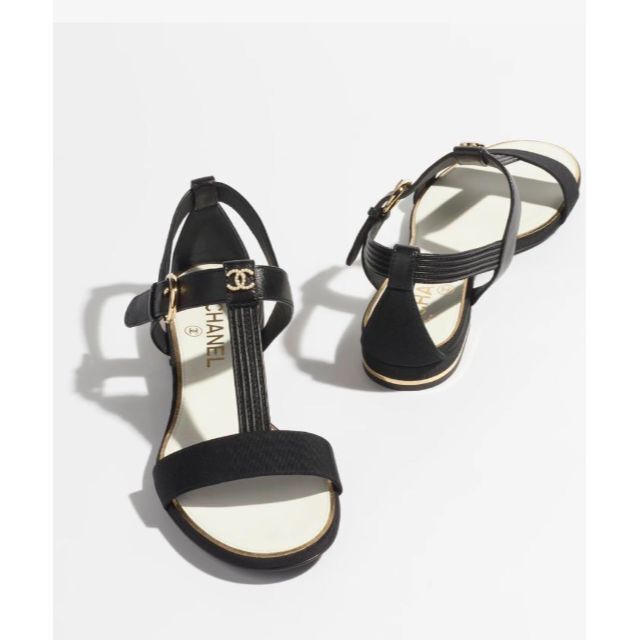 CHANEL シャネル 2023 最新 サンダル 新品 37 希少品 枚数限定 17160円