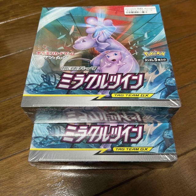 新品未開封】 ポケモンカード ミラクルツイン BOX シュリンク付きの