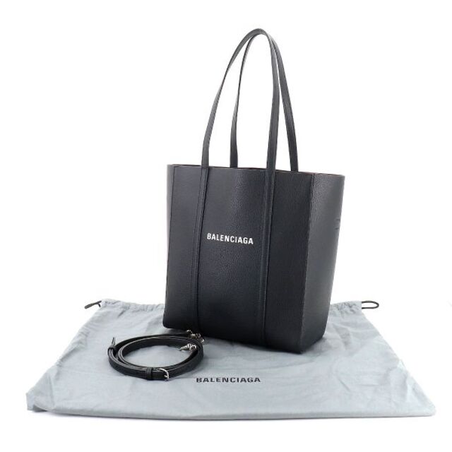 Balenciaga(バレンシアガ)の未使用 展示品 バレンシアガ BALENCIAGA エブリデイ XS 2way トート ショルダー バッグ ブラック レザー 551810 VLP 90186217 レディースのバッグ(トートバッグ)の商品写真