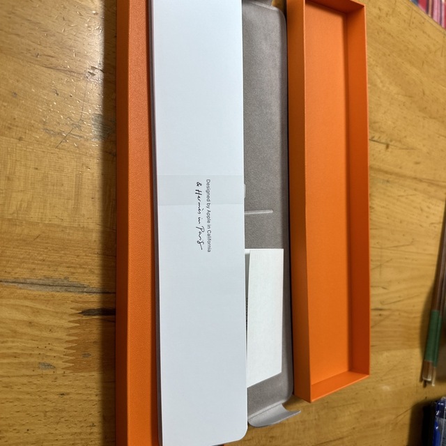 Hermes(エルメス)のApple Watch エルメスレザーバンド　ブルーラン メンズの時計(レザーベルト)の商品写真