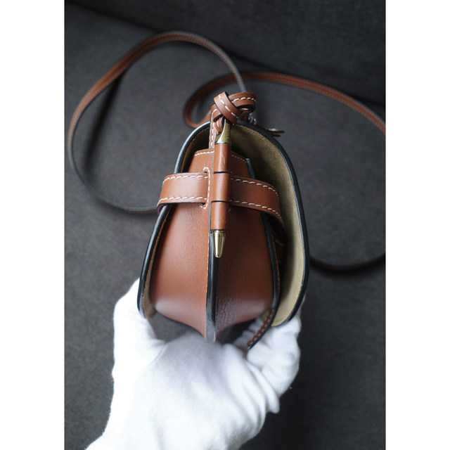 LOEWE - 美品【LOEWE】ロエベ ゲートバッグ ミニ ショルダー カーフ