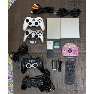 プレイステーション2(PlayStation2)の限定① ！！　PS2本体  型式90000  すぐ遊べる　超お得セット！(家庭用ゲーム機本体)