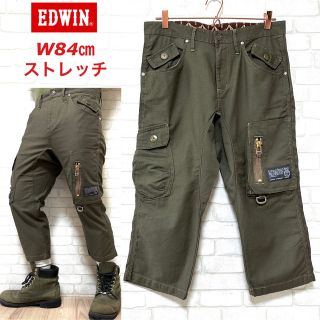 エドウィン(EDWIN)のEDWIN エドウィン XV クロップド ブッシュパンツ ミリタリー Dカン(ワークパンツ/カーゴパンツ)