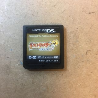 ニンテンドーDS(ニンテンドーDS)のポケットモンスターハートゴールド　ニンテンドーDSソフト(携帯用ゲームソフト)