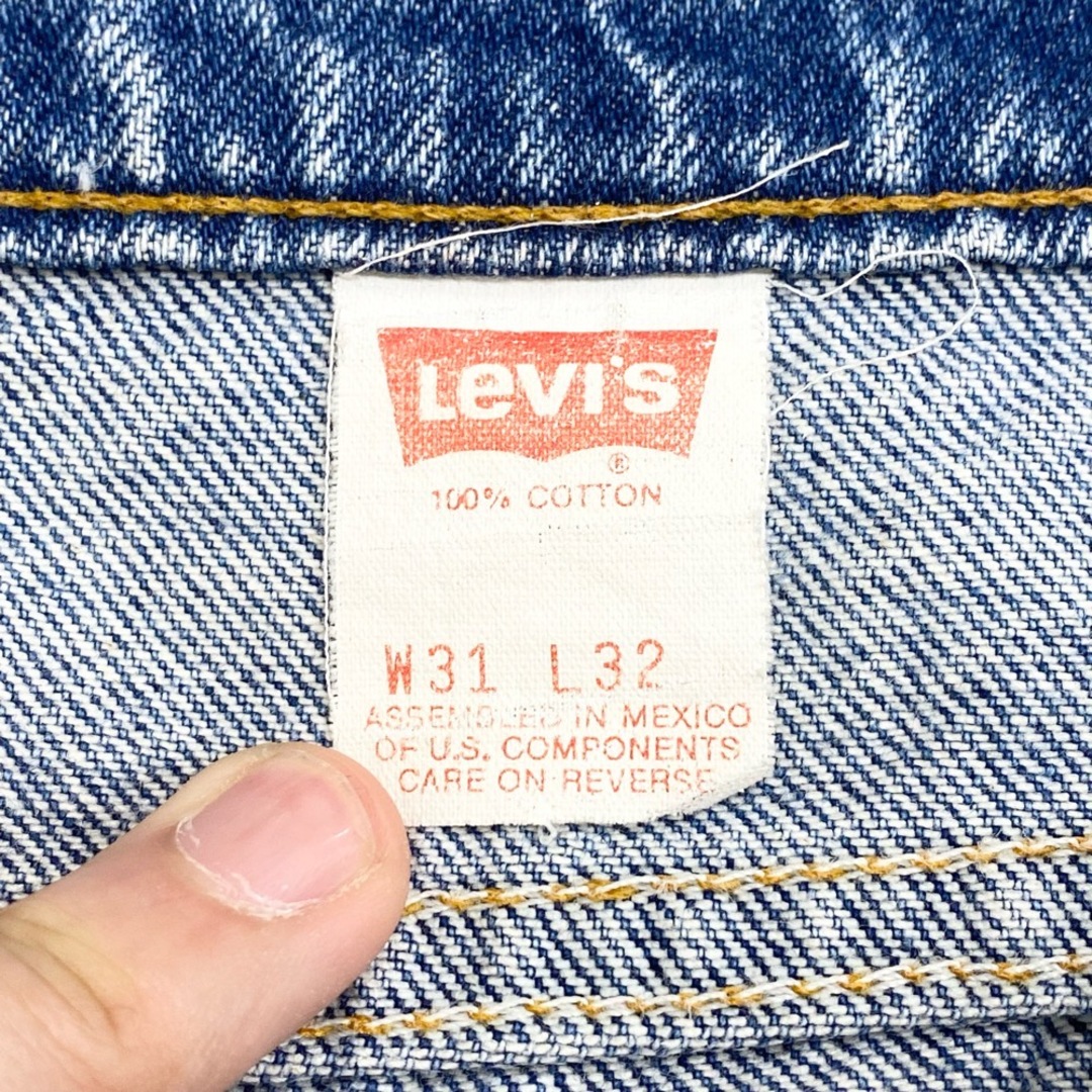 90's US リーバイス Levi's 505 デニム パンツ ストレート オレンジタブ サイズ：W31 L31.5 インディゴ