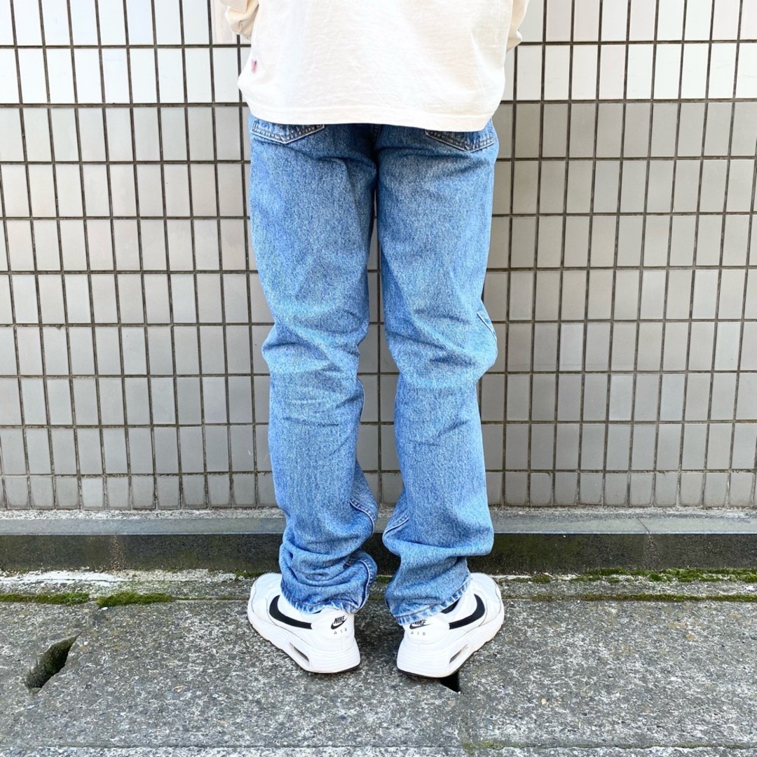 Levi's(リーバイス)の90's US古着 リーバイス Levi's 505 デニム パンツ テーパード オレンジタブ サイズ：W31 L33.5 インディゴ 【中古】 メンズのスーツ(スラックス/スーツパンツ)の商品写真