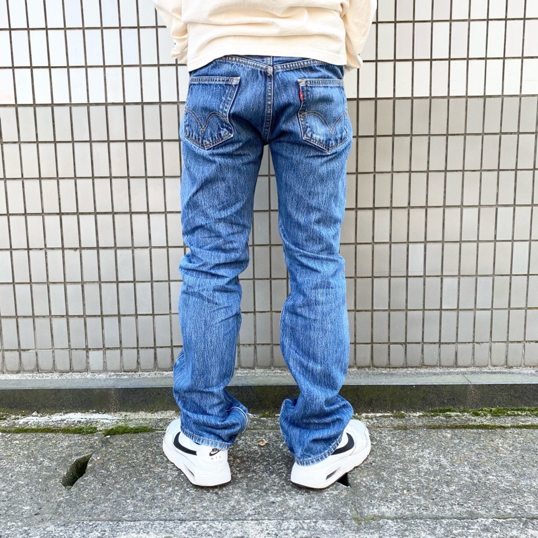 【匿名発送】リーバイス５０１　グレー　w３３l３２　ストレート　Levis