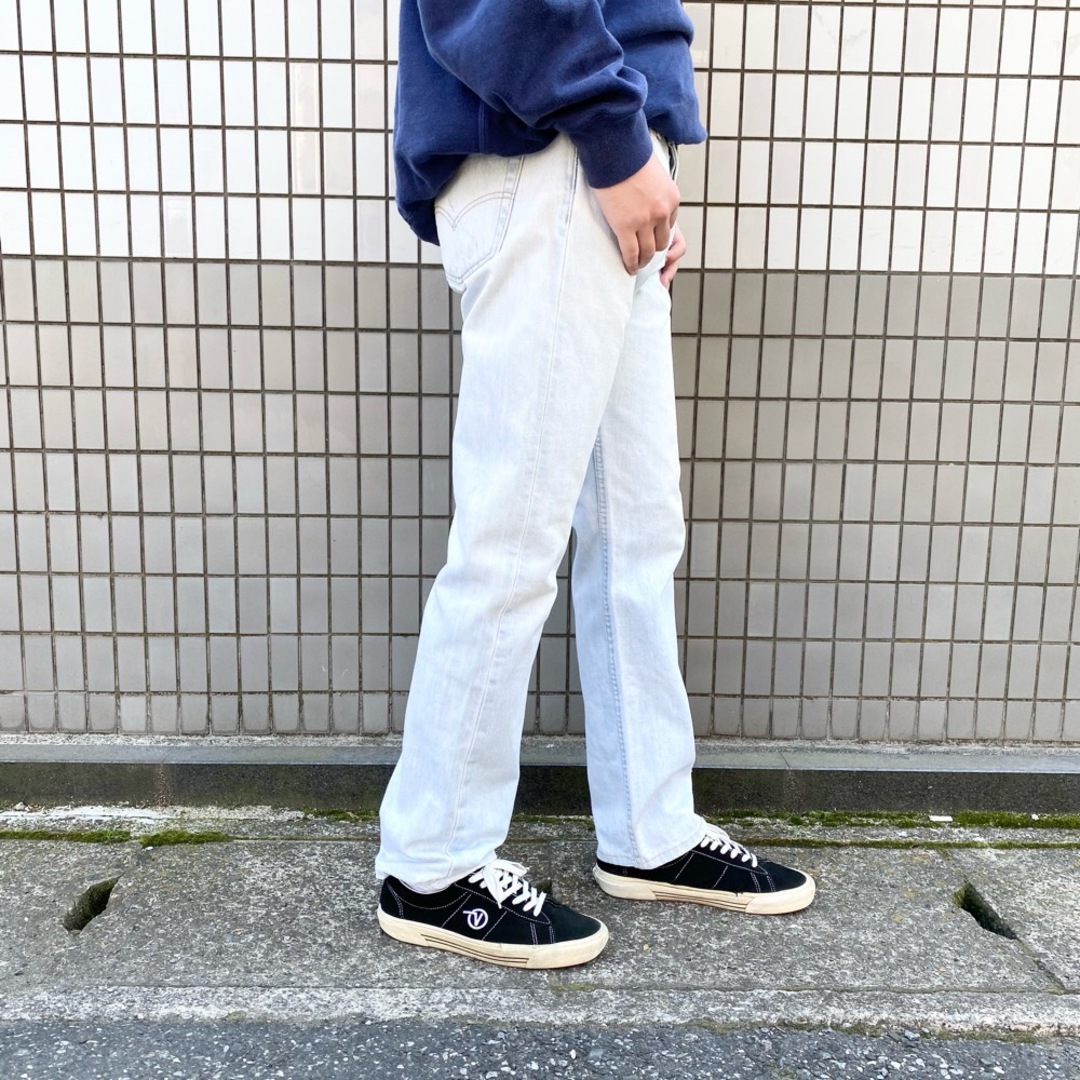 Levi'sユーロリーバイス 501 ワイドストレートデニムパンツ0903B