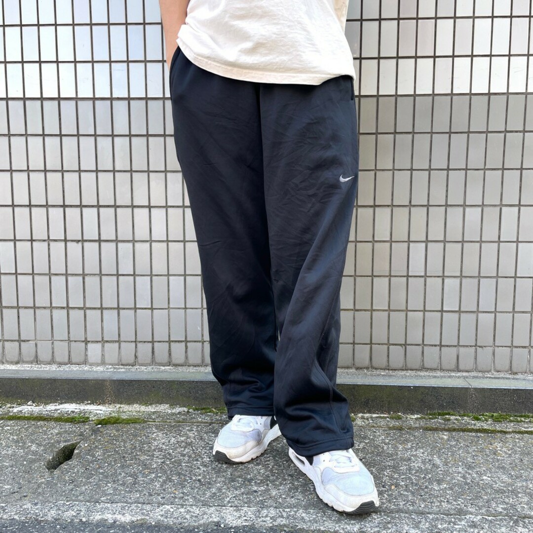 希少 00sY2K NIKE ナイキ カーゴパンツ 古着 黒 w32-