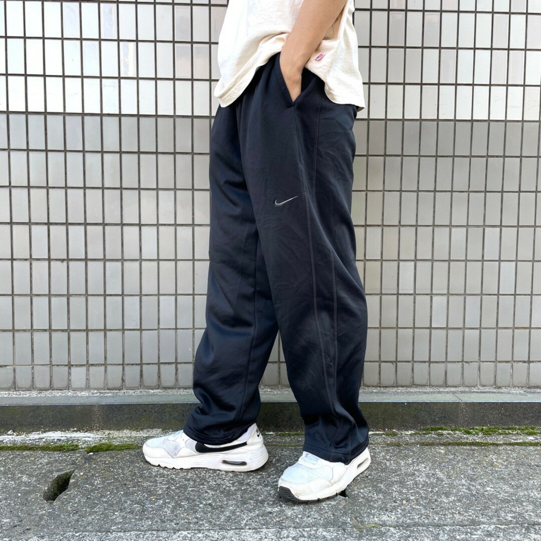 秋冬 サーマフィット ナイキ NIKE グレー ジャージ パンツ 金ロゴ XL